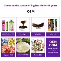 Extraits de plantes les plus vendus, liquide oral pour hommes hautement efficace avec des feuilles de Damian pour des peptides d'huître en poudre en bouteille