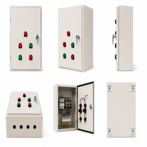 Boîte <span class=keywords><strong>de</strong></span> distribution d'alimentation métallique triphasée LPZ30 30A/200A/300A/32A/63A Courant 24V/240V IP54 6 <span class=keywords><strong>prises</strong></span> Alimentation stable - Product Image 1