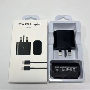 25W Type-<b>C</b> PD 3.0 Super Fast <b>Charging</b> <b>Plug</b> & Cable ABS Material Mobile Phone Smart Watch Compatible S26/S25/S24/S23/S22 US/EU/UK - Product Image 5