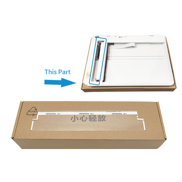 ADF Scanner Platform Glass Strip for hp M129 M130 M131 M132 M133 M134 M227 M230 M426 277 280 281 426 427 477 428 479 Dn Dw Fdn