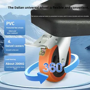 Permanente magneetomvormer Industrieel elektrisch Mobiel Krachtige cilinder Grote vloerventilator Kunststof motor Hoog vermogen Werkplaats - Product Image 3