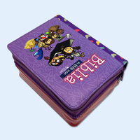 Bible pour enfants personnalisée A5 avec fermeture éclair, couverture rigide, papier couché, texte imprimé en écran, anglais/espagnol pour enfants
