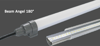IP67 lampu unggas LED tahan air 1.2m 1.5m 1.8m lampu tabung LED dapat diredupkan ujung tunggal untuk rumah ayam