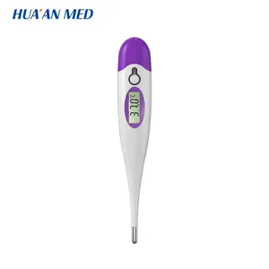 HUAAN Veterinary Rectal Anal Fever Rigid Water Proof Digital Thermometer for Pet