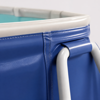 Piscine gonflable d'extérieur en PVC pliable, épaissie et résistante à l'usure, grande piscine à cadre pour fêtes de famille, personnalisable pour villa