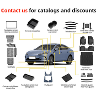 Accessoires pour BYD Seal 05 DMI King 2027 Tapis de sol double couche imperméable en TPE Tapis de coffre arrière Tapis de voiture intérieur Accessoires pour véhicules électriques