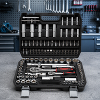 Ensemble de clés à douille pour réparation automobile, 108 pièces, boîte à outils, kit d'entretien automobile