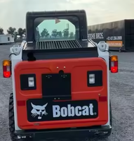 Qualitätsgarantie, Top-Zustand, Standard-Kompaktlader mit kompletter Arbeitsausstattung, Bobcat S450 für den grenzüberschreitenden Exporthandel