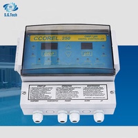 Système de dosage automatique Water Crown ABS pour la surveillance de la qualité de l'eau de piscine, contrôleur de chlore et de pH
