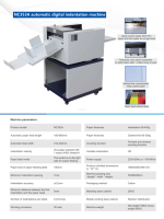 Machine à plier numérique entièrement automatique à grande vitesse avec perforation, alimentation automatique et aspiration sous vide