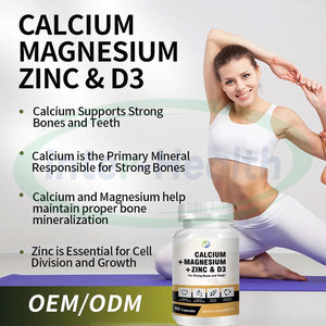 Ausreson OEM Calcium Magnesium Zinc <strong>Vitamin</strong> D3 <strong>Tablets</strong> Immune Supplement Calcium, Magnesium And Zinc <strong>Tablets</strong> - Product Image 3