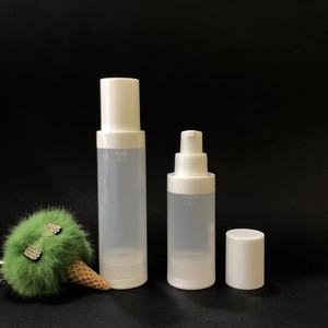 ขวดโลชั่นแบบฝ้า 30/50/100 มล. พลาสติก PP ใส แบบปั๊มสุญญากาศ ขวดบรรจุภัณฑ์เครื่องสำอาง - Product Image 2