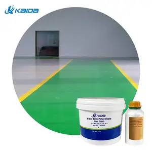 Garanzia di vita stabile asciugatura rapida a base d'acqua pavimento in poliuretano uretano finitura pavimento per la lavorazione di bevande alimentari