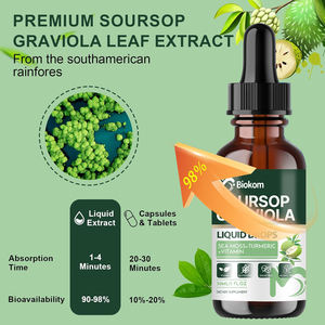 Biokom - Gotas Líquidas <span class=keywords><strong>de</strong></span> Guanábana (Graviola) <span class=keywords><strong>de</strong></span> Marca Propia con Musgo Marino, Cúrcuma, Vitaminas, Pimienta Negra y <span class=keywords><strong>Zinc</strong></span>, <span class=keywords><strong>Suplemento</strong></span> Energético e Inmunitario - Product Image 4