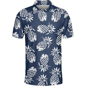 Logo personnalisé homme vêtements d'été imprimer évacuation de l'humidité Performance Dry Fit bureau uniforme conception polo vêtements de golf - Product Image 4