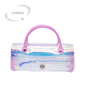 Sac <span class=keywords><strong>à</strong></span> main portable arc-en-ciel de PVC TPU cool holographique lunettes de soleil <span class=keywords><strong>étui</strong></span> <span class=keywords><strong>souple</strong></span> fabricant de <span class=keywords><strong>étui</strong></span>s <span class=keywords><strong>à</strong></span> lunettes - Product Image 2
