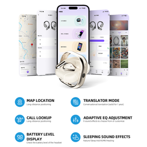 <strong>Worlds</strong> <strong>Smallest</strong> Translator Smart Ai Translation Earbuds Touch Spider Small Wireless Earphone - Product Image 3