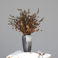 Fleurs artificielles de lavande en papyrus, fausses fleurs séchées écologiques en roseaux de papier, fausses fleurs pour accessoires de photographie, décorations de mariage, arrangements floraux