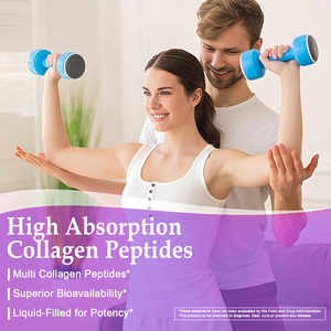 Gélules de collagène hydrolysé OEM/ODM pour femmes adultes : Améliore l'élasticité de la peau, éclaircissant, haute absorption, faible teneur en glucides et en sucre - Product Image 6