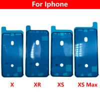 Vente en gros couverture arrière ruban adhésif batterie porte autocollant adhésif pour Iphone 11 12 13 Pro Max X XR XS Max pièces de rechange de téléphone mobile