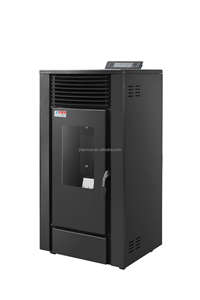 Estufa <span class=keywords><strong>de</strong></span> Leña <span class=keywords><strong>de</strong></span> <span class=keywords><strong>Pellets</strong></span> Independiente para Calefacción Interior, Chimenea Eléctrica, Estufa <span class=keywords><strong>de</strong></span> Acero Laminado en Frío, 19.5KW, Tanque <span class=keywords><strong>de</strong></span> Combustible <span class=keywords><strong>de</strong></span> 20Kg - Product Image 3