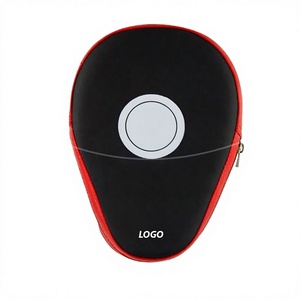 Mitaines d'entraînement de kick-boxing de qualité supérieure, mitaines d'entraînement de boxe en cuir, impression de logo personnalisée, dernier design. - Product Image 1