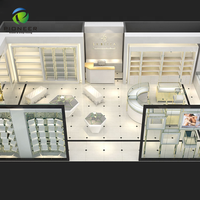 Pioneer Modern Luxury Jewelry Shop Innendekoration Design Glass chmuck Vitrine und Showroom Möbel