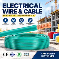 Fil électrique en cuivre pur BV isolé en PVC de haute qualité pour la construction domestique générale, câble d'alimentation