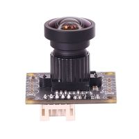 Módulo de cámara de visión artificial industrial SC2310 de 2MP con 32mm 2,8mm 115 grados 60fps PCBA USB sin distorsión