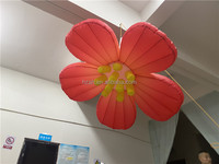 Fleur gonflable de plafond d'Alice avec l'éclairage de LED pour la décoration de boîte de nuit