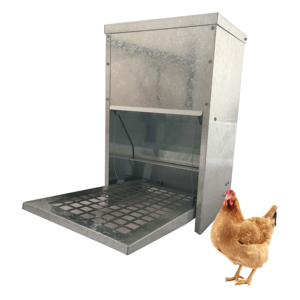 LM-127 su misura pollaio in metallo per allevamento di polli, alimentatore automatico per animali domestici - Product Image 2