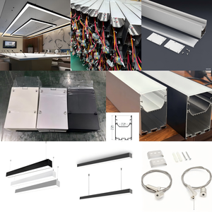 Luminaria LED Lineal de Aluminio para Montaje en Superficie/Suspendido, para Escuelas y Supermercados - Product Image 2