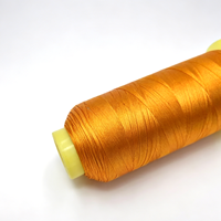 Série Orange - Fil de broderie en polyester haute ténacité 108D/2 pour broderie machine, crochet et couture (teint) Vente en gros