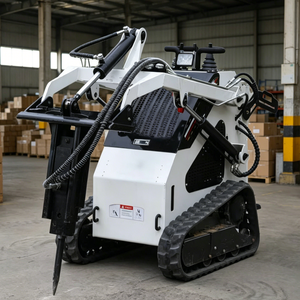 Mini-chargeuse compacte nouvelle arrivée certifiée CE EPA, capacité de 0,5 tonne, machine de terrassement, moteur et pompe, garantie 1 an - Product Image 2