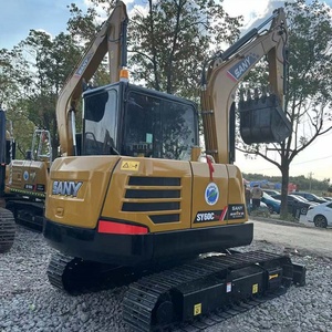 Mini-excavatrice d'occasion Sany Heavy Industry 6 tonnes SY60C SY60 SY60pro-9, équipement d'occasion de marque chinoise - Product Image 2