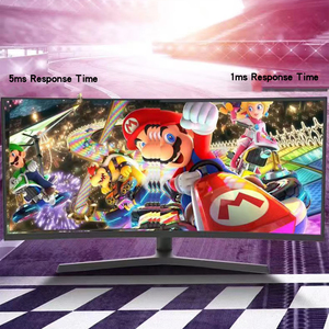 Pantalla Curva Gigante de 34 Pulgadas 4K165Hz para Juegos Audiovisuales <span class=keywords><strong>MOBA</strong></span>, Controla la Experiencia Inmersiva General de la Oficina - Product Image 3