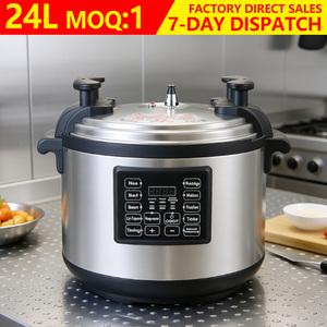 Cuisinière à pression électrique multifonctionnelle de grande taille 24L 25L en acier inoxydable pour cuisine de <span class=keywords><strong>restaurant</strong></span>, cuisson rapide - Product Image 1