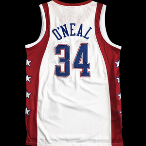 <span class=keywords><strong>Maillot</strong></span> de basketball rétro respirant en tissu mesh, brodé et imprimé par transfert thermique, personnalisable avec nom d'équipe et joueur, vente en gros - Product Image 5