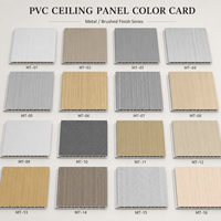 Panel de Techo de PVC Blanco Mate para Baño WYRAX de 300x10 mm, Construcción Hueca de Bajo Brillo con Borde Encastrable, Ligero