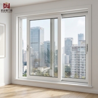 Fenêtre coulissante en PVC de style européen, de bonne qualité, en UPVC, coupe-vent et isolante thermiquement, pour cuisine, école et villa