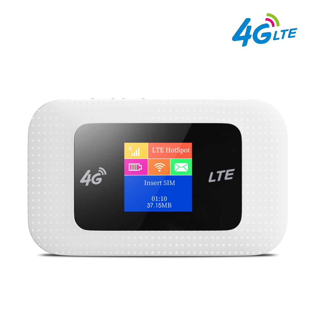300mbps 4G LTE Wifi Router with SIM Card Slot - Plug & Play
