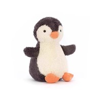 Peluche Jelly Cat Pingouin Cacahuète Mignonne et Confortable, Cadeau Anti-stress en Maille Lavée pour Anniversaire