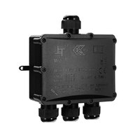 Boîte de jonction électrique extérieure souterraine à 4 voies M686-S, grande boîte de jonction électrique en plastique, étanche IP68