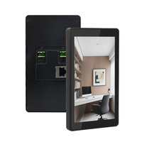 Portworld YC-SM55P Panneau de commande central de luxe en aluminium 5,5 pouces RK3576 Android 14 pour le contrôle de l'éclairage avec support CE OEM/ODM