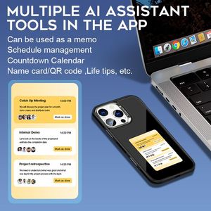 Màn hình chiếu NFC bốn màu chống rơi bảo vệ Bìa HD mực màn hình táo 4.0 inch Vỏ điện thoại di động - Product Image 4