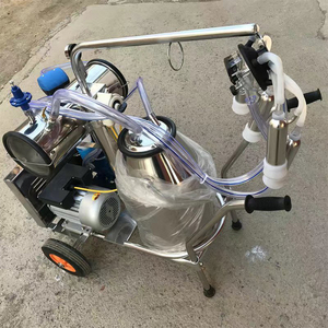 Venta al por mayor de alta calidad de la bomba de vacío de la máquina de ordeño para cabras y vacas Cubo de alta productividad - Product Image 2