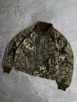 Veste de travail ample en toile de canard épaisse camouflage, style Detroit vintage, doublée, pour ouvrier, charpentier, sans taxe aux États-Unis