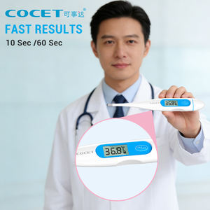 Горячая распродажа: бесшумный клинический термометр с функцией сигнализации, надежный цифровой контактный термометр для измерения температуры в ротовой полости - Product Image 4