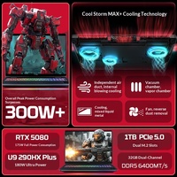 Nouvel ordinateur portable haut de gamme HP HyperX OMEN MAX AI, processeur Core Ultra 9 290HX Plus, 16 Go/32 Go de RAM, 512 Go/1 To de SSD, RTX5080-16G, 2,5K QHD240Hz, 100 % sRGB