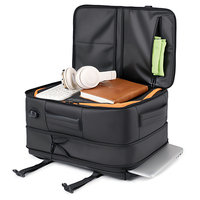 Tas Ransel Bisnis Kasual Multi-Fungsi Baru, Kompartemen Sepatu Terpisah, Pengisian Daya USB, Tas Laptop Kapasitas Besar